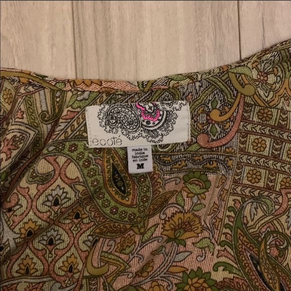 Ecote Urban Outfitters Boho Paisley Dress - Picture 7 of 8